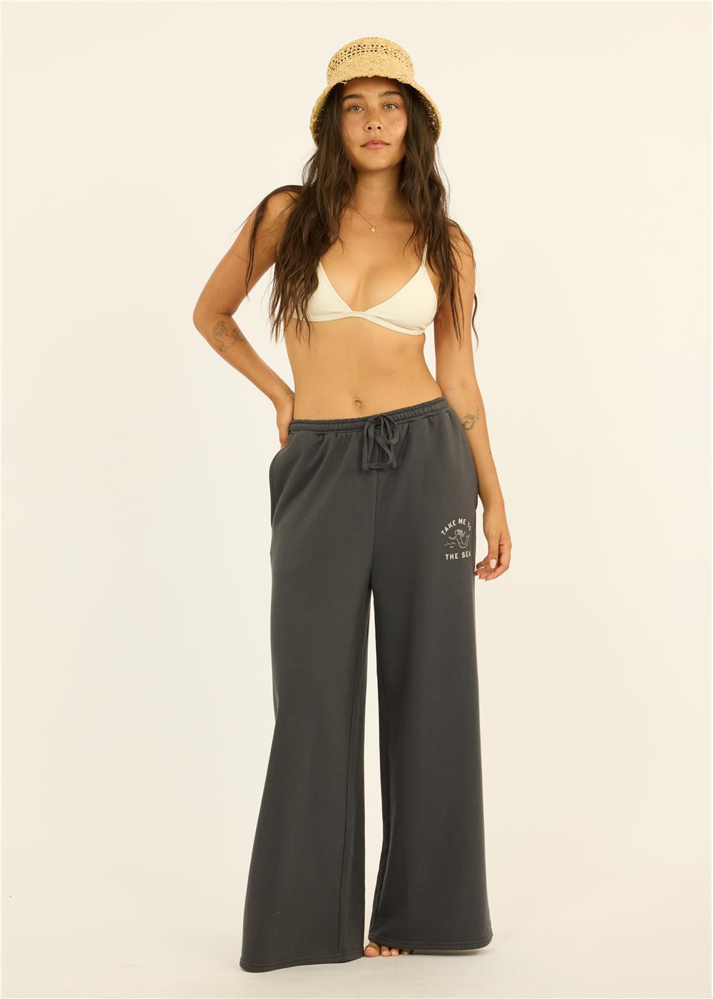 Sisstr SEASIDE FLEECE PANT-VTB - Stoke Outlets