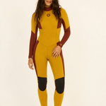 Sisstr Seven Seas 3/2 Back Zip Full Suit, Gold - Stoke Outlets