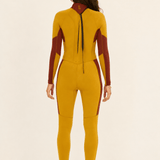 Sisstr Seven Seas 3/2 Back Zip Full Suit, Gold - Stoke Outlets