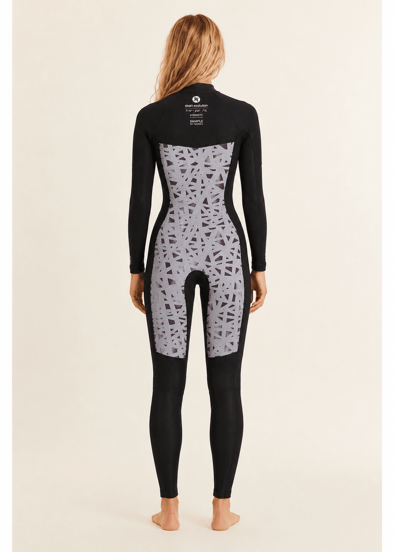 Sisstr Seven Seas 3/2 Back Zip Full Suit, Gold - Stoke Outlets