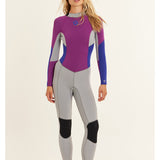 Sisstr Seven Seas 3/2 Back Zip Full Suit, Violet - Stoke Outlets