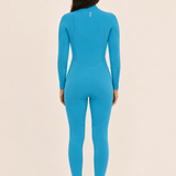 Sisstr Seven Seas 3/2 Chest Zip Full Suit, Aqua - Stoke Outlets