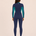 Sisstr Seven Seas 4/3 Chest Zip Full Suit, Strong Blue - Stoke Outlets