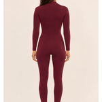 Sisstr Seven Seas 4/3 Chest Zip Full Suit, Wine - Stoke Outlets