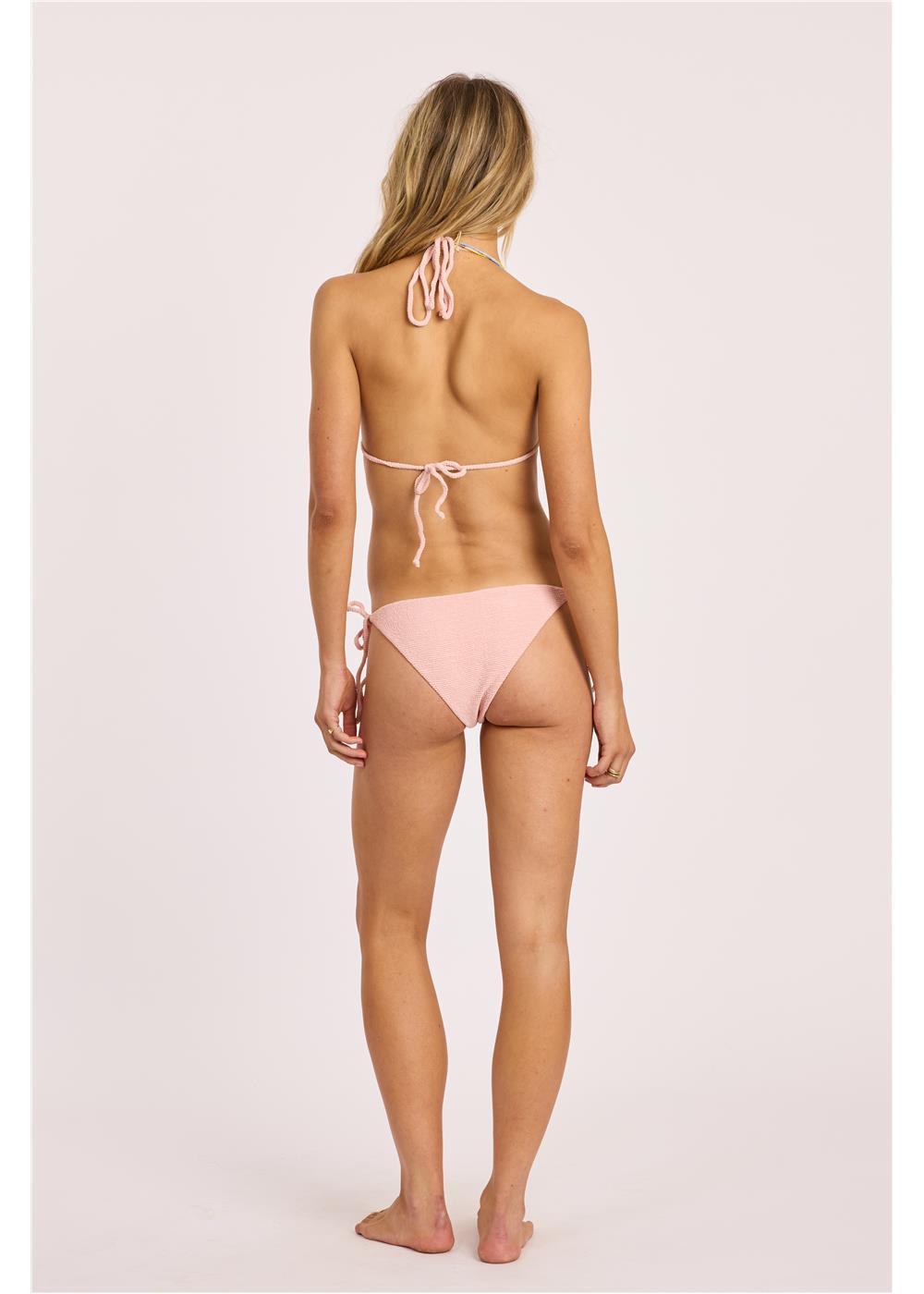 Sisstr Shore Thing Skimpy Swim Bottom, Beach Blush - Stoke Outlets