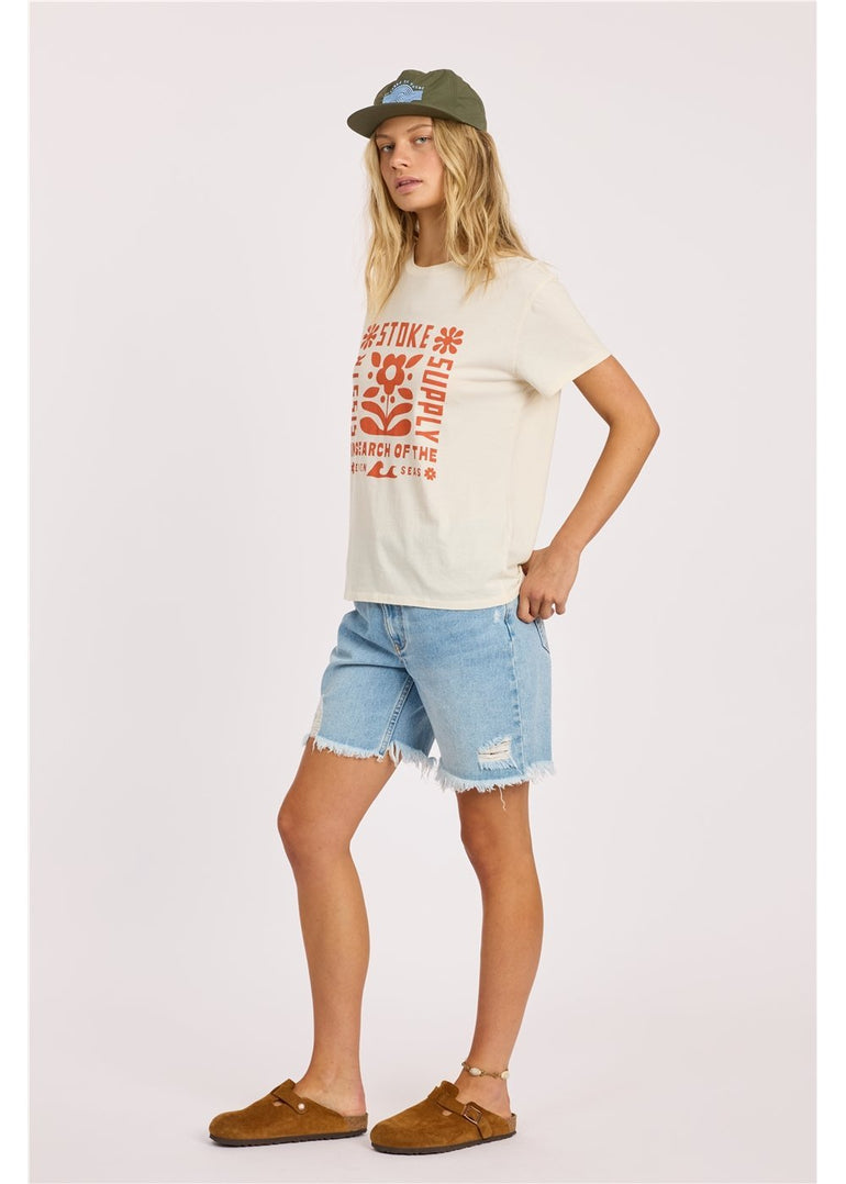 Sisstr SHORE THING SS BOYFRIEND TEE-SES - Stoke Outlets