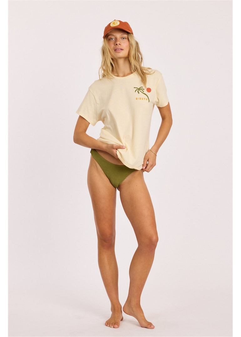 Sisstr SHORE THING SS BOYFRIEND TEE-SLL - Stoke Outlets