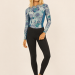 Sisstr Summer Seas 3/2 Back Zip Full Wetsuit, Laguna - Stoke Outlets