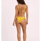 Sisstr Sunchaser High Hip Swim Bottom, Honeygold - Stoke Outlets