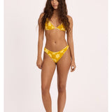 Sisstr Sunchaser Triangle Swim Top, Honeygold - Stoke Outlets