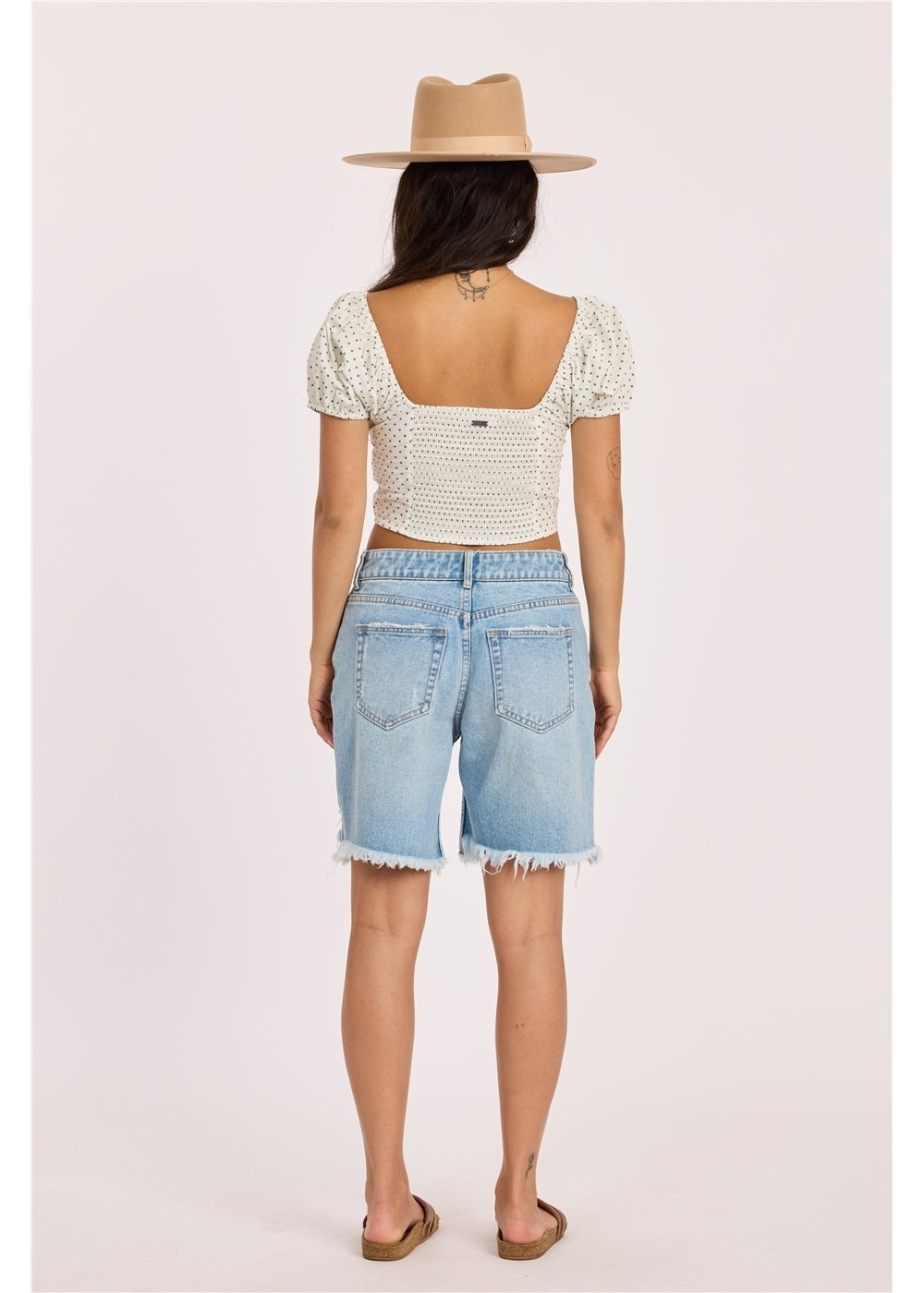 SISSTR SUNDAZED SS WOVEN TOP-SES - Stoke Outlets