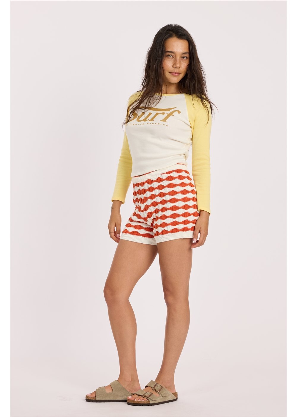 Sisstr SUNSET LS RAGLAN TEE-SNC - Stoke Outlets