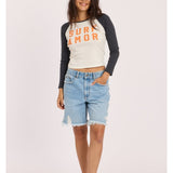 Sisstr SUNSET LS RAGLAN TEE-VTB - Stoke Outlets