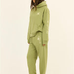 Sisstr SURF CHECK FLEECE HOODIE-ARM - Stoke Outlets