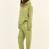Sisstr SURF CHECK FLEECE HOODIE-ARM - Stoke Outlets