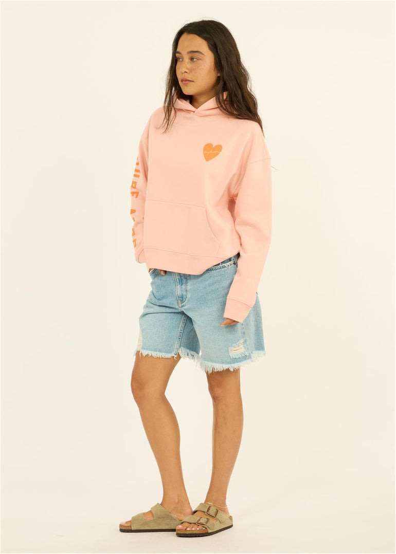 Sisstr SURF CHECK FLEECE HOODIE-BBS - Stoke Outlets