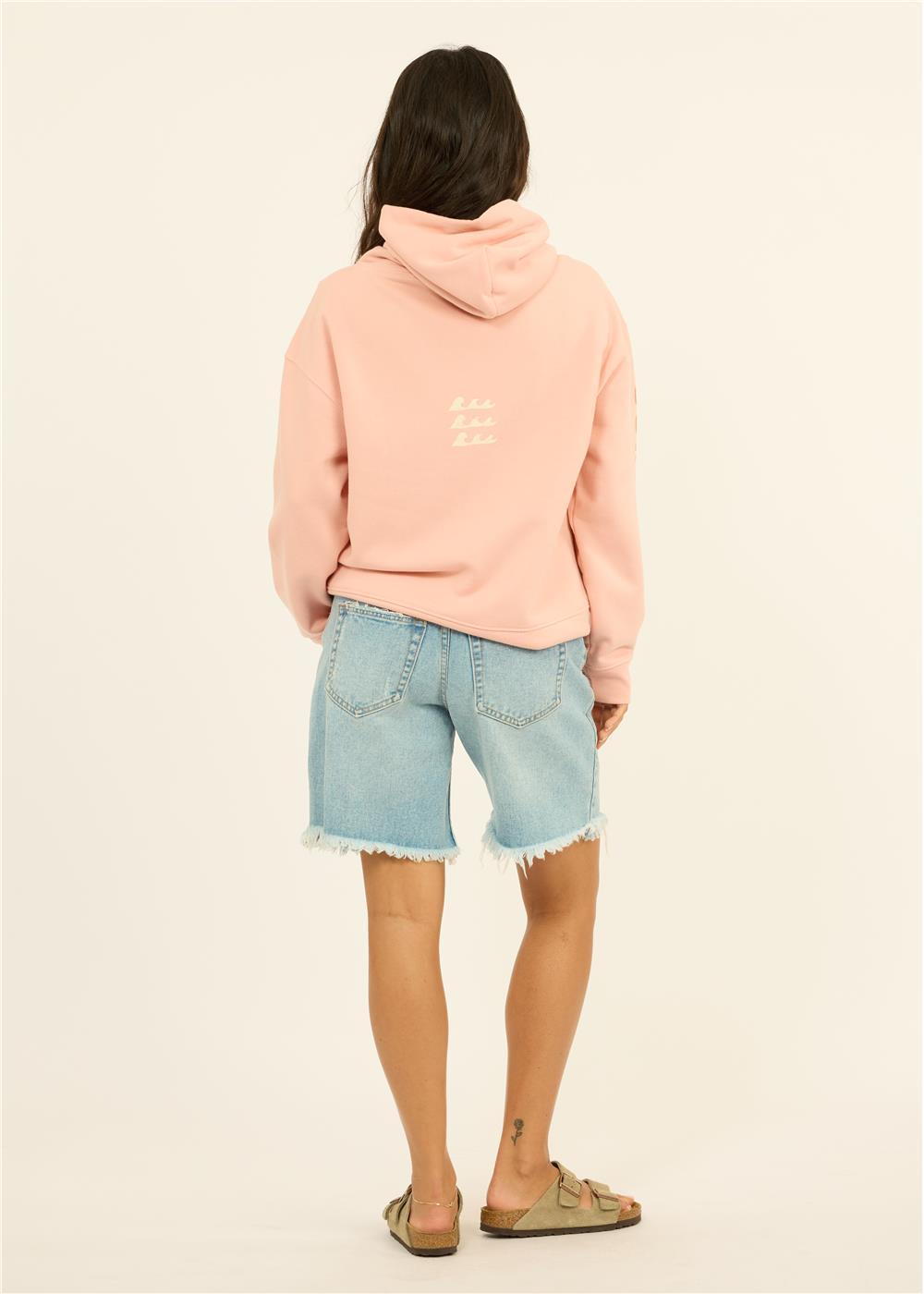 Sisstr SURF CHECK FLEECE HOODIE-BBS - Stoke Outlets