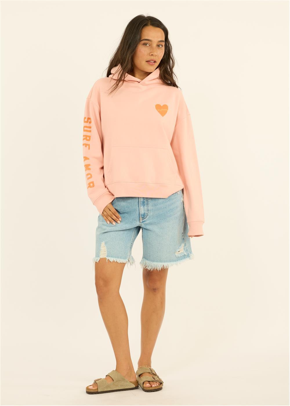 Sisstr SURF CHECK FLEECE HOODIE-BBS - Stoke Outlets