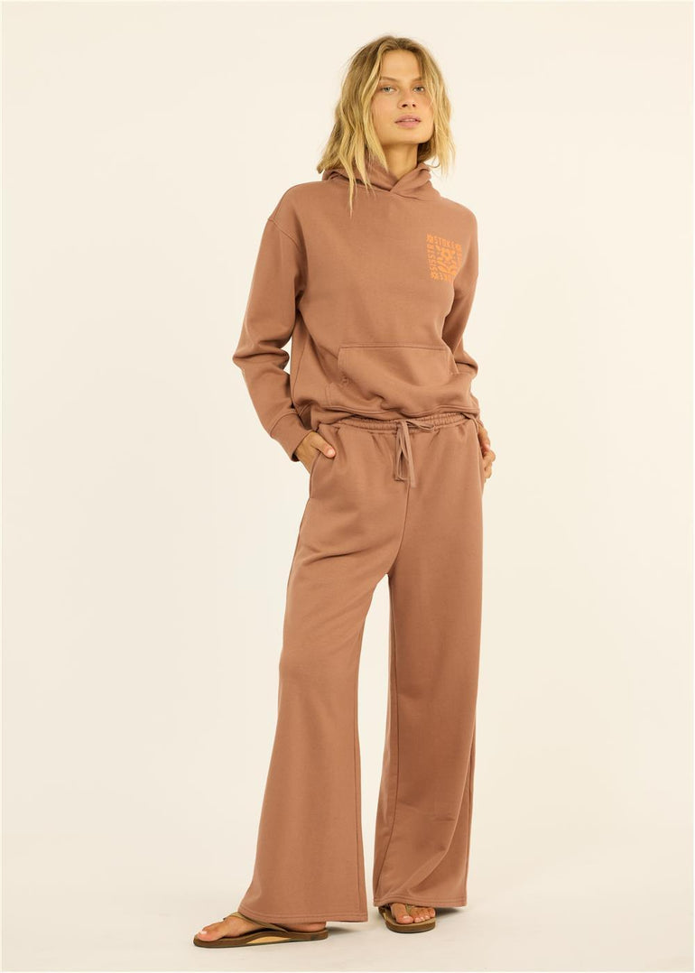 Sisstr SURF CHECK FLEECE HOODIE-MUR - Stoke Outlets