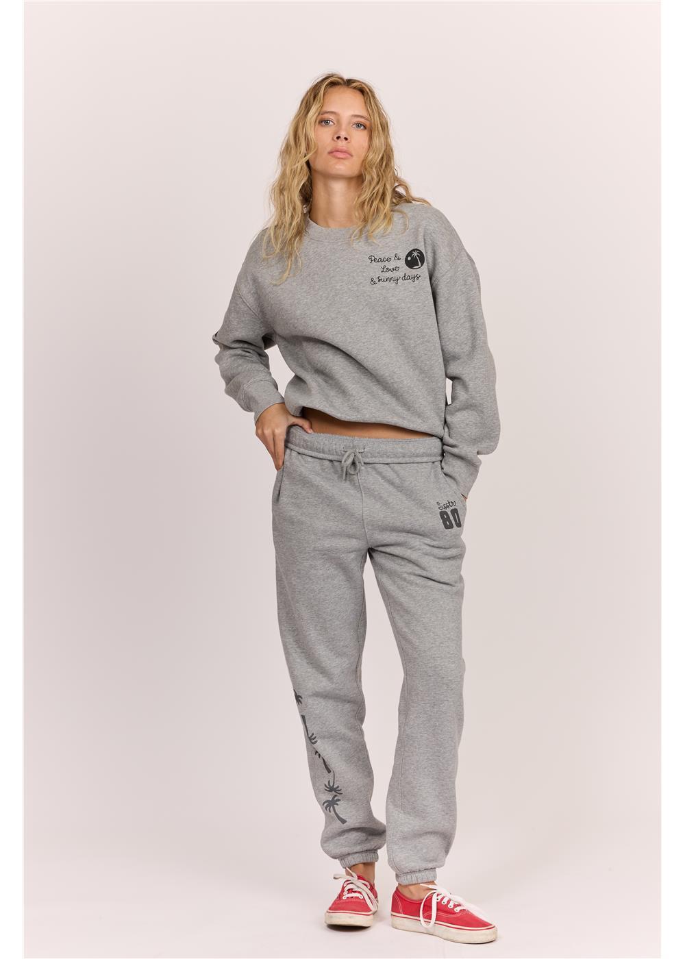 SISSTR SURF CREW LS FLEECE - ATH - Stoke Outlets