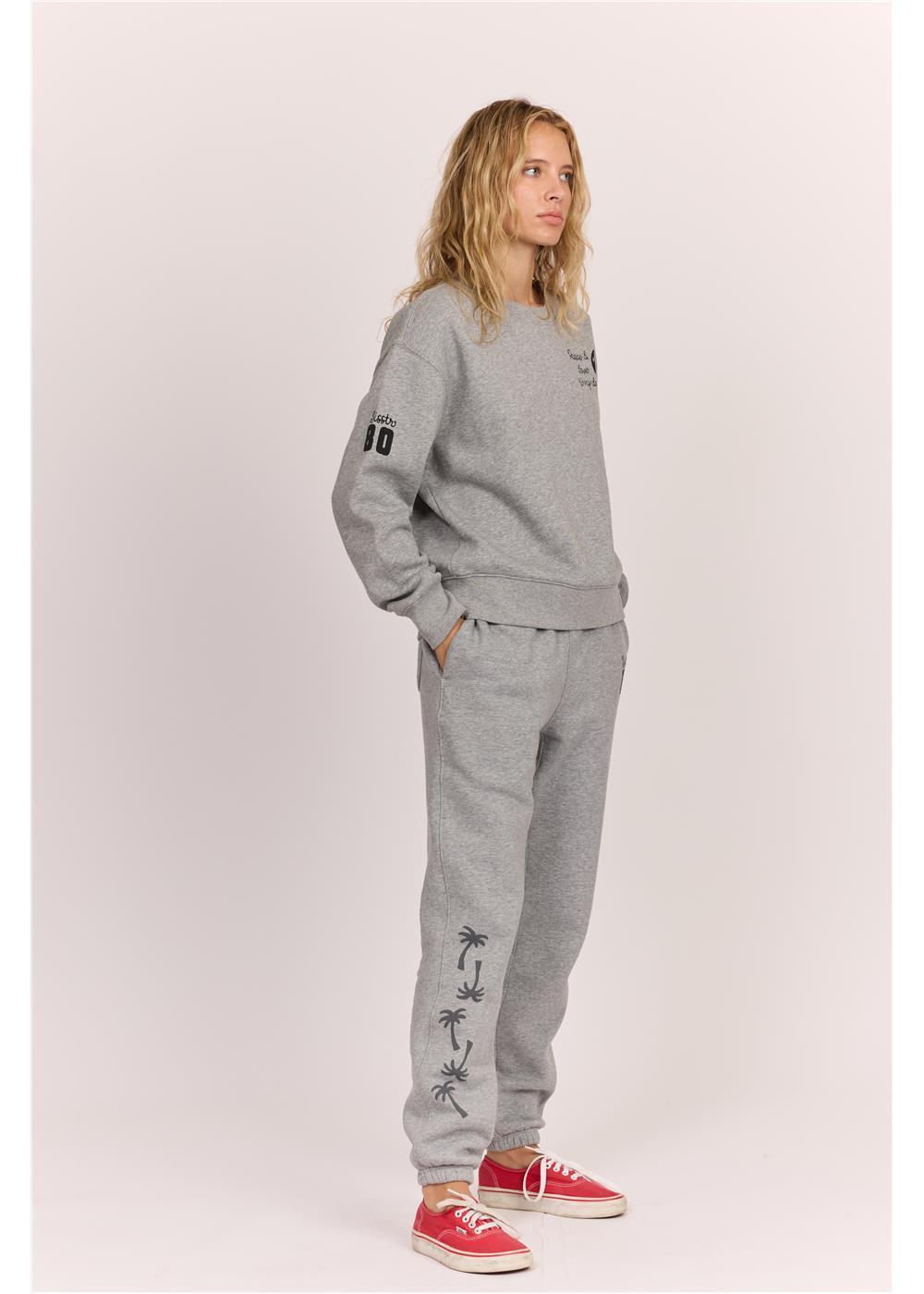 SISSTR SURF CREW LS FLEECE - ATH - Stoke Outlets
