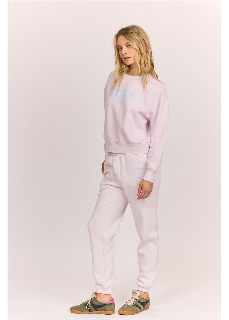 SISSTR SURF CREW LS FLEECE - LOR - Stoke Outlets