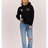 SISSTR SURF LS HOODED FLEECE - BLK - Stoke Outlets