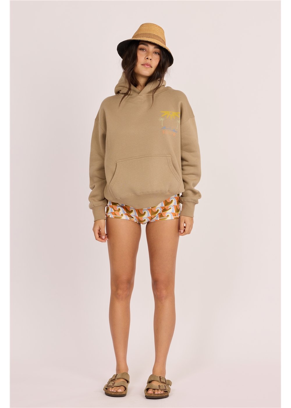 SISSTR SURF LS HOODED FLEECE - PUT - Stoke Outlets