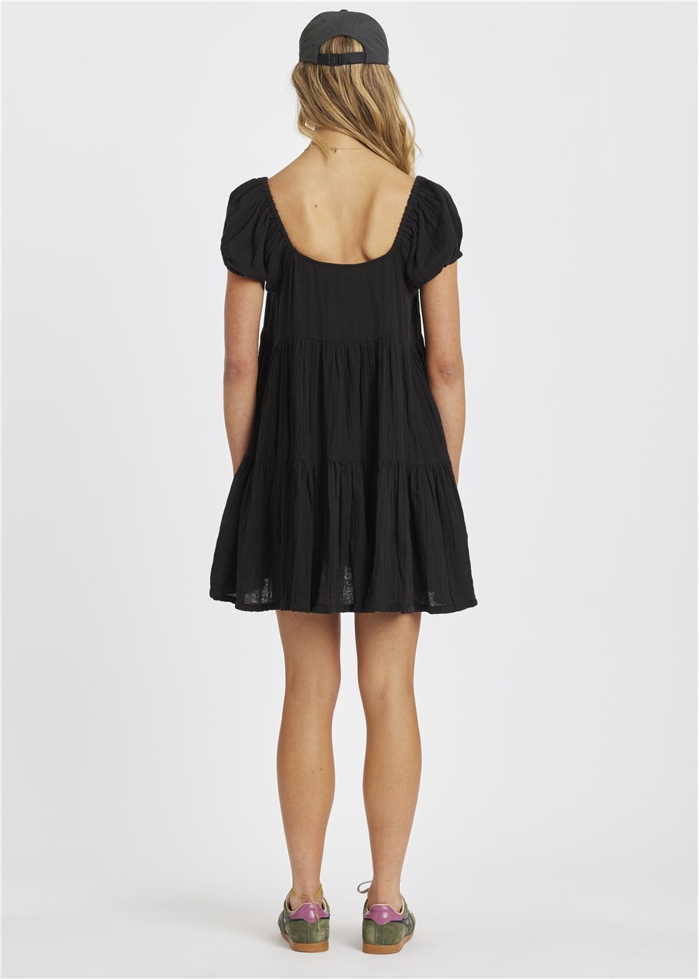 Sisstr Surfer Breeze Short Sleeve Woven Dress - Stoke Outlets