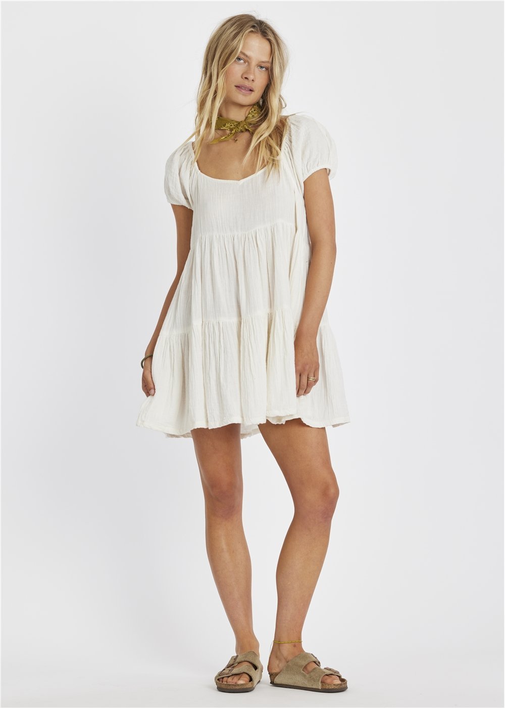 Sisstr Surfer Breeze Short Sleeve Woven Dress - Stoke Outlets