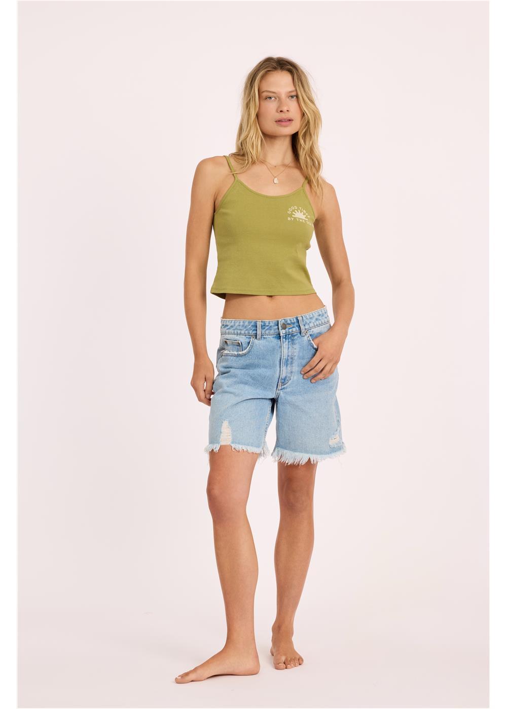 Sisstr SURFSIDE KNIT TANK-ARM - Stoke Outlets