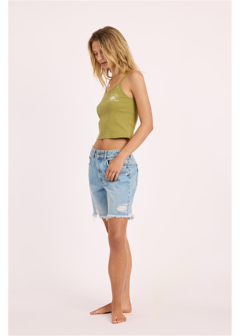 Sisstr SURFSIDE KNIT TANK-ARM - Stoke Outlets