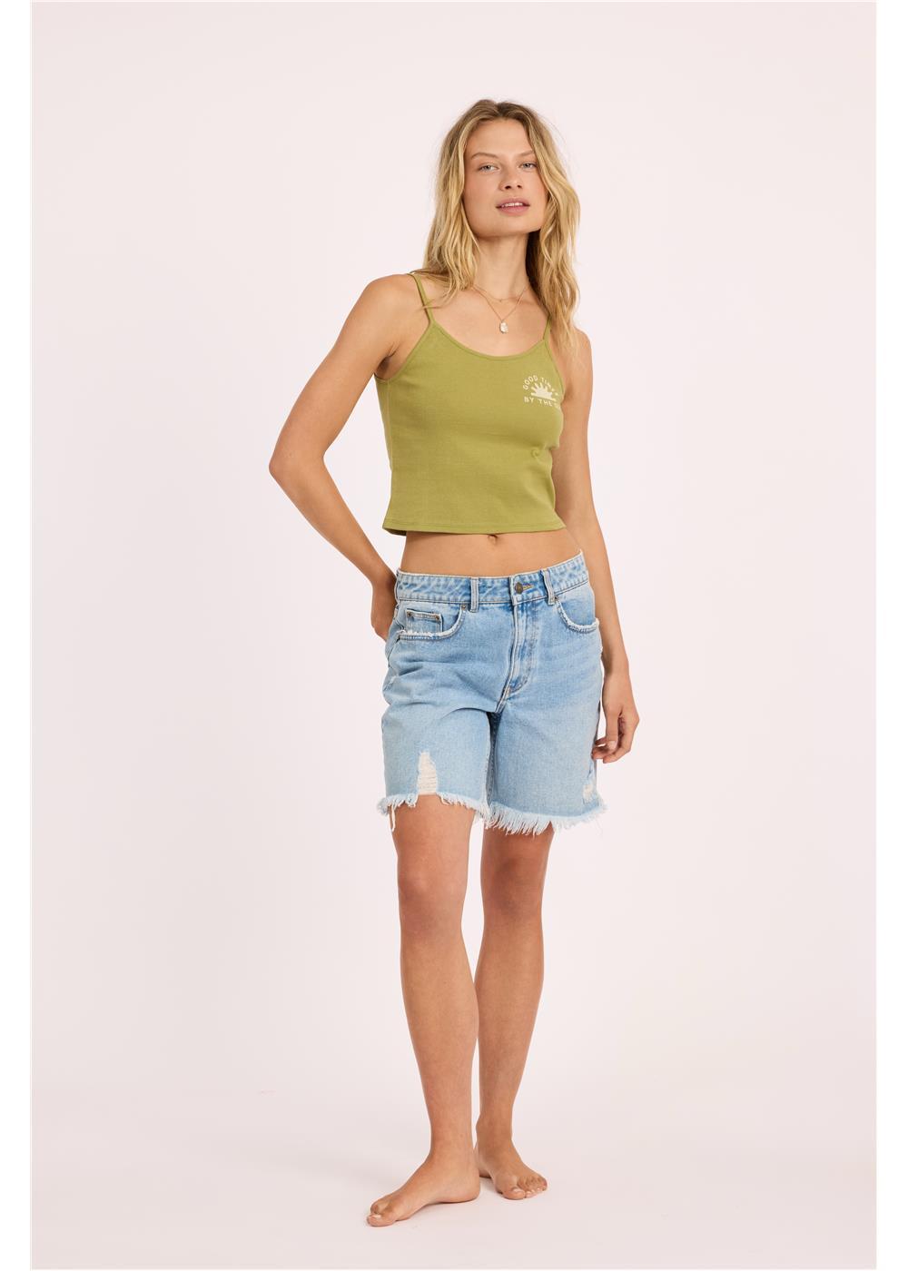 Sisstr SURFSIDE KNIT TANK-ARM - Stoke Outlets