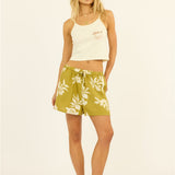 Sisstr Surfside Knit Tank, Sea Salt - Stoke Outlets