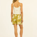 Sisstr Surfside Knit Tank, Sea Salt - Stoke Outlets