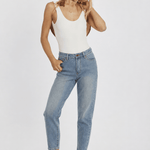 Sisstr Watch Me Go Denim Woven Pant, Blue Wash - Stoke Outlets