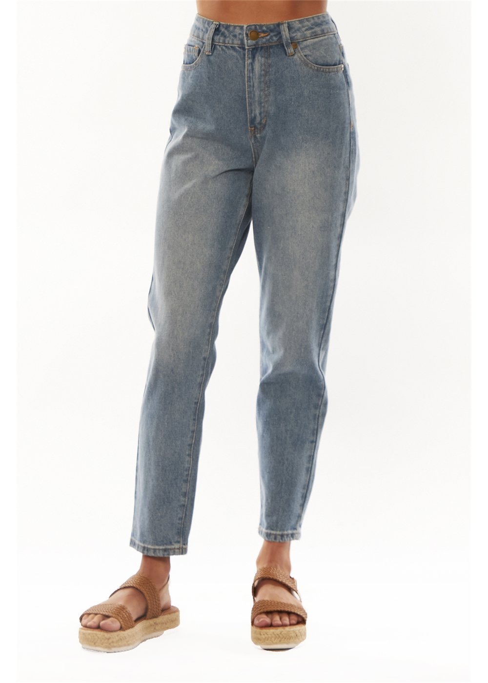 SISSTR WATCH ME GO DENIM WVN PANT - BLW - Stoke Outlets