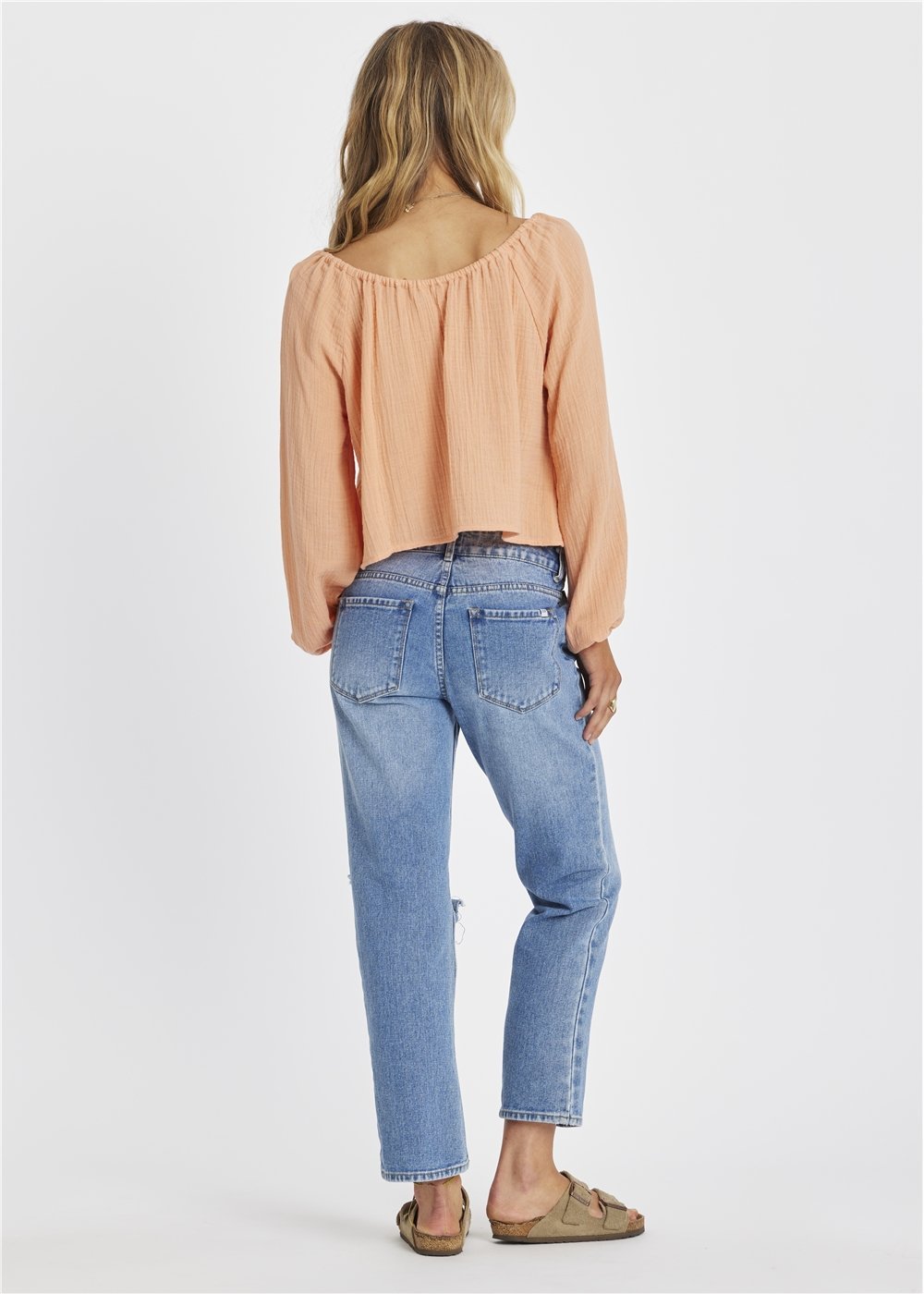 Sisstr Wave Rider Long Sleeve Woven - Stoke Outlets