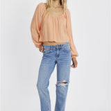 Sisstr Wave Rider Long Sleeve Woven - Stoke Outlets