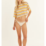 SISSTR WAY BACK KNIT TOP - SLR - Stoke Outlets