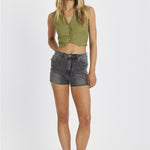 Sisstr WEEKEND WVN DENIM SHORT-ASP - Stoke Outlets