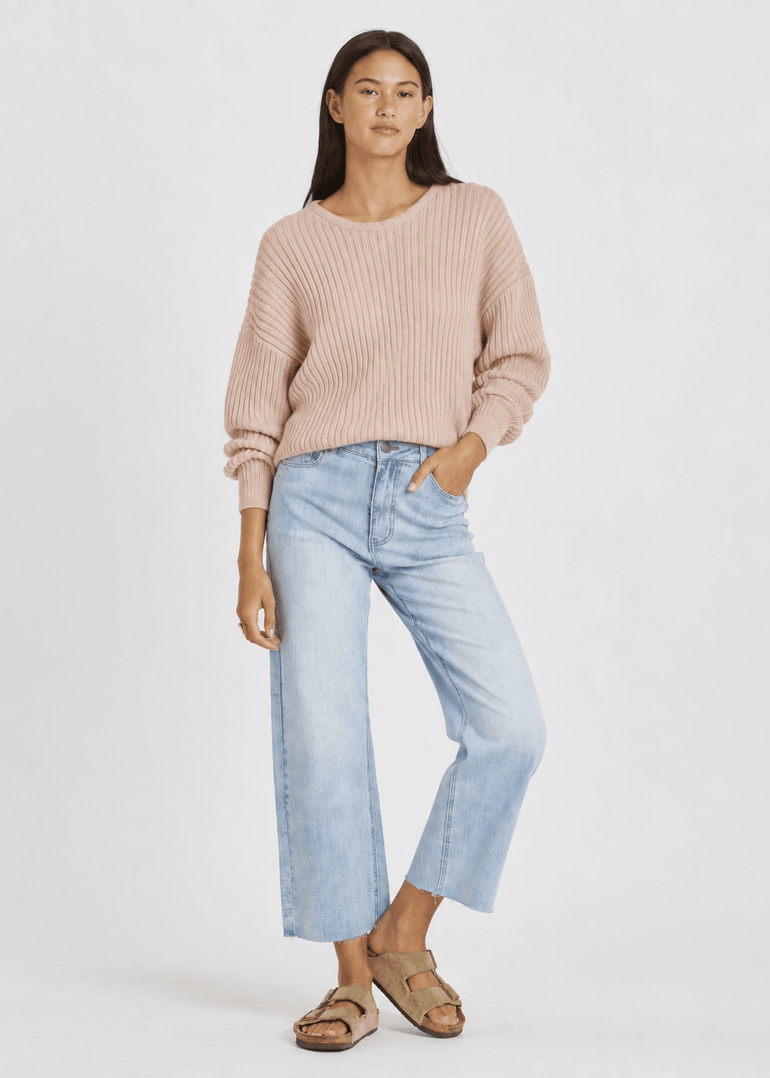 Sisstr Westport Sweater, Shell - Stoke Outlets