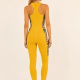 Sisstr Women's 2/2 Long Jane Front Zip Spring Wetsuit, Gold - Stoke Outlets