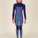 Sisstr Youth 7 Seas 3/2 Chest Zip Full Wetsuit - Stoke Outlets