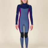 Sisstr Youth 7 Seas 3/2 Chest Zip Full Wetsuit - Stoke Outlets
