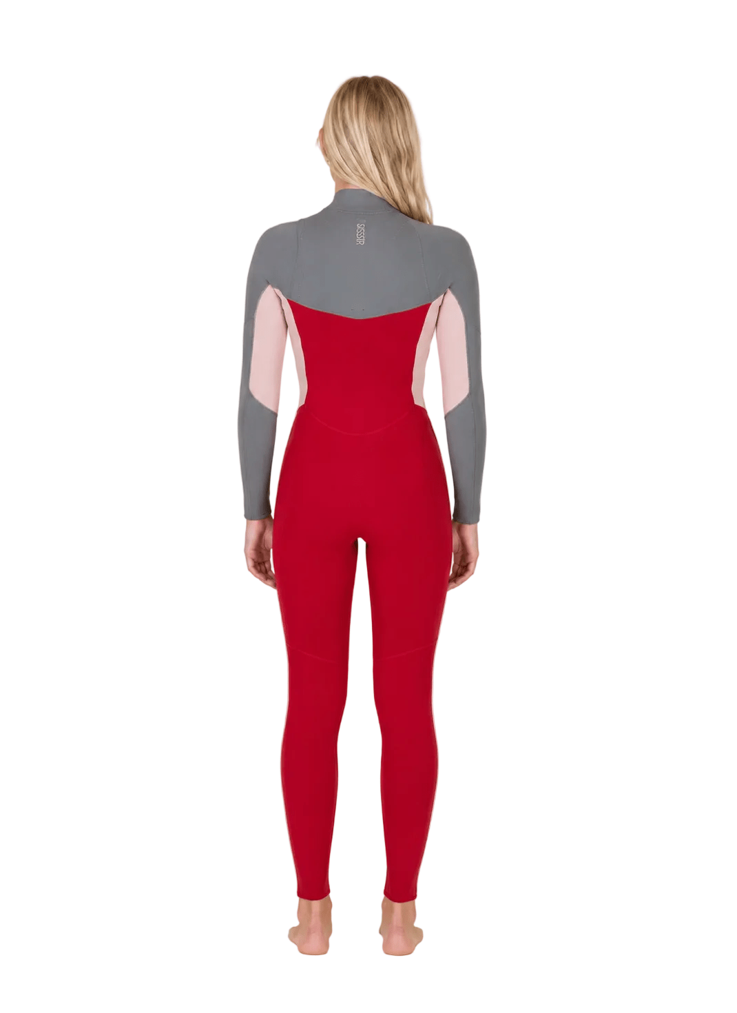 Sisstr Youth Seven Seas 3/2 Chest Zip Full Suit, Red - Stoke Outlets