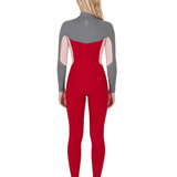 Sisstr Youth Seven Seas 3/2 Chest Zip Full Suit, Red - Stoke Outlets
