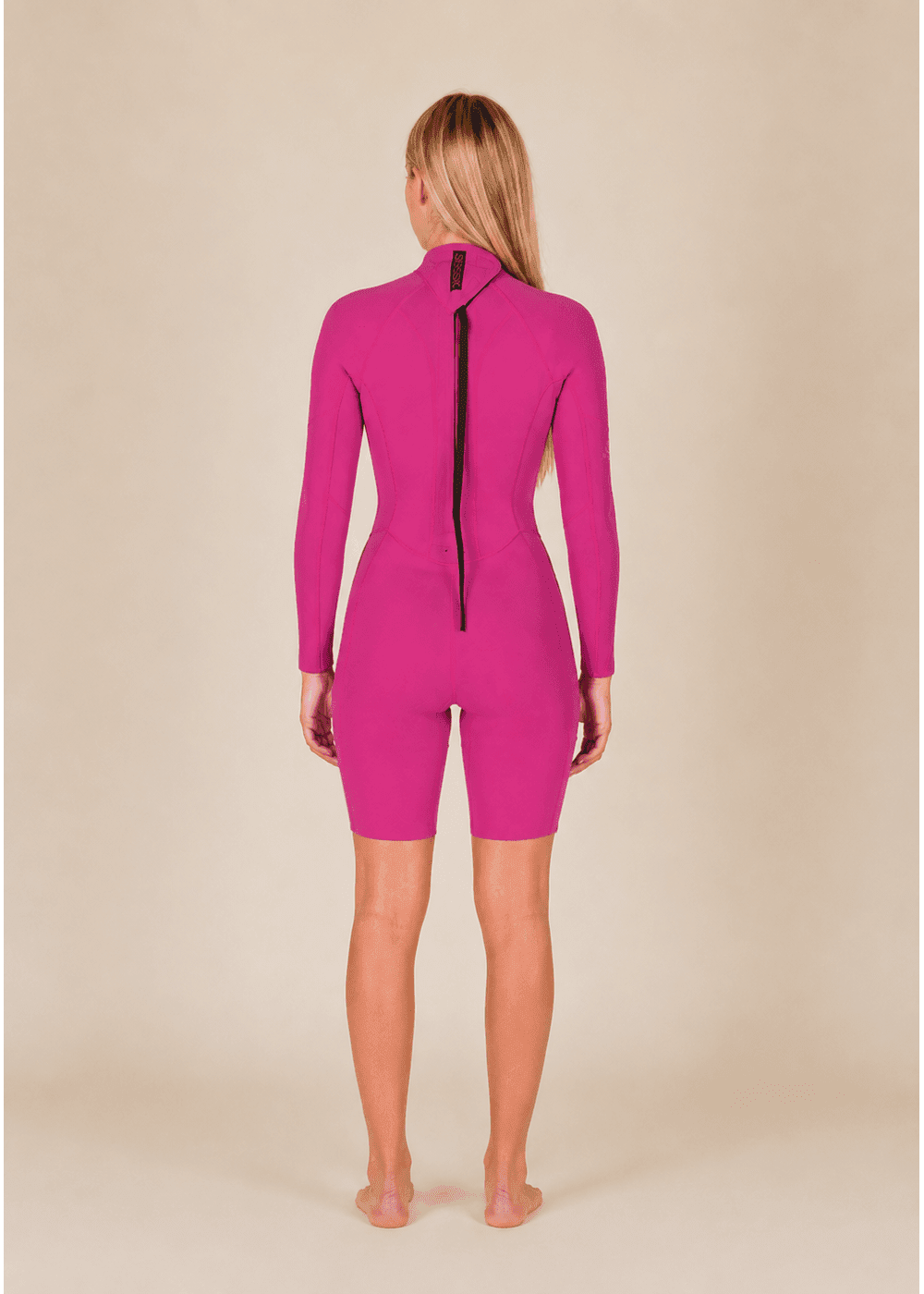 Sisstr Youth Summer Seas 2/2 Long Sleeve Wetsuit, Magenta - Stoke Outlets
