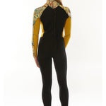 SISSTR YOUTH SUMMER SEAS 3/2 PRINT BZ GBS SUIT - GLD - Stoke Outlets