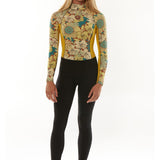 SISSTR YOUTH SUMMER SEAS 3/2 PRINT BZ GBS SUIT - GLD - Stoke Outlets